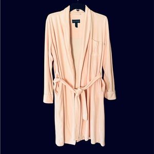 Lauren Ralph Lauren Pink Women's Robe Vintage Plush Medium